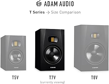 ADAM AUDIO T7V アクティブモニタースピーカー 元箱あり Amazon | ADAM Audio T7V モニタースピーカー 1台 アダム